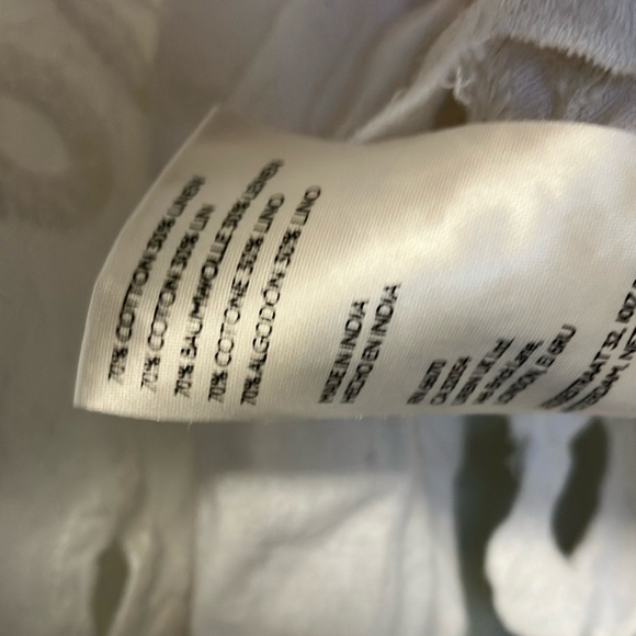 Free People Oleander White Eyelet Crop Top - Picture 5 of 5